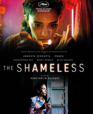 The Shameless movie poster at Indian Film Festival of Melbourne (IFFM) 2025